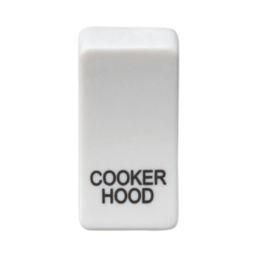 Knightsbridge 'COOKER HOOD' Switch Cover White