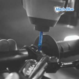 Spyder Mach-Blue 1/4" 50mm Hex Shank TX25 Impact Driver Bits
 5 Pack