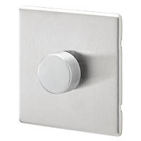 MK Aspect 1-Gang 2-Way  Dimmer Switch  Brushed Stainless Steel