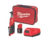 Milwaukee M12 FHIR38-201B FUEL 12V 1 x 2.0Ah Li-Ion RedLithium Brushless Cordless High Speed Ratchet