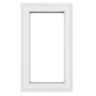 Crystal  Left-Hand Opening Clear Double-Glazed Casement White uPVC Window 610mm x 820mm