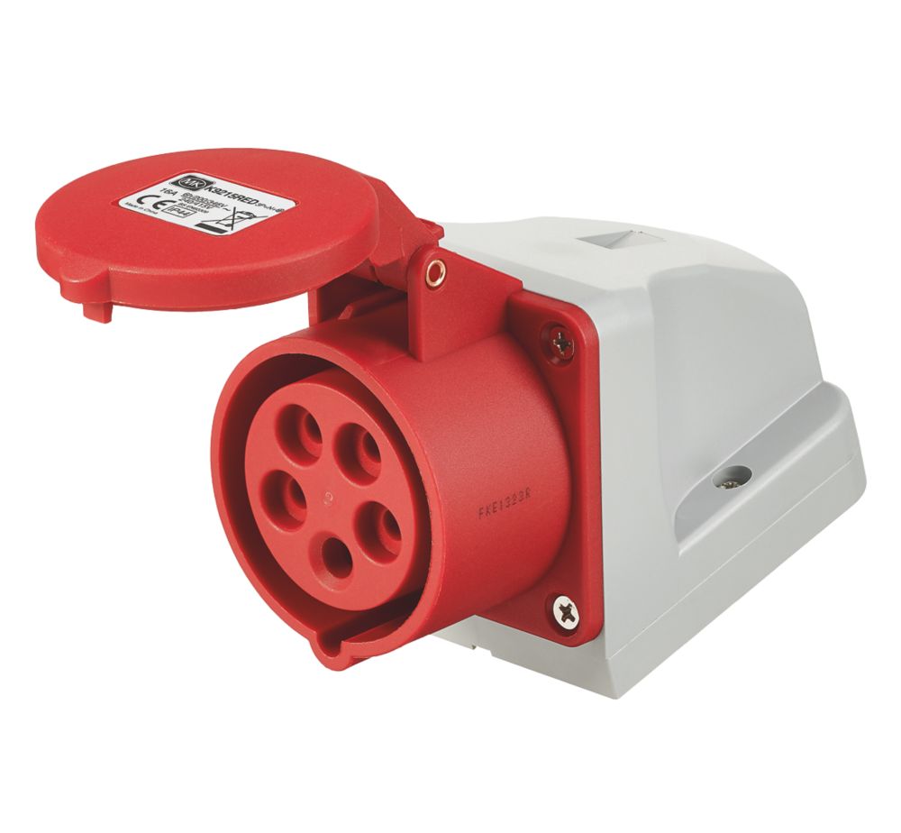 MK 16A 3P+N+E Surface Outlet 380-415V