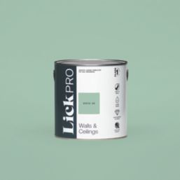 LickPro  2.5Ltr Green 08 Eggshell Emulsion  Paint