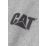 CAT Trademark Hoodie  Sweat Shirt Dark Grey Large 41-43" Chest