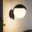 Eglo Prata Vecchia Outdoor Wall Light Black