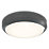 4lite  Indoor Maintained Emergency Round LED Wall/Ceiling Light Graphite 13W 1300lm