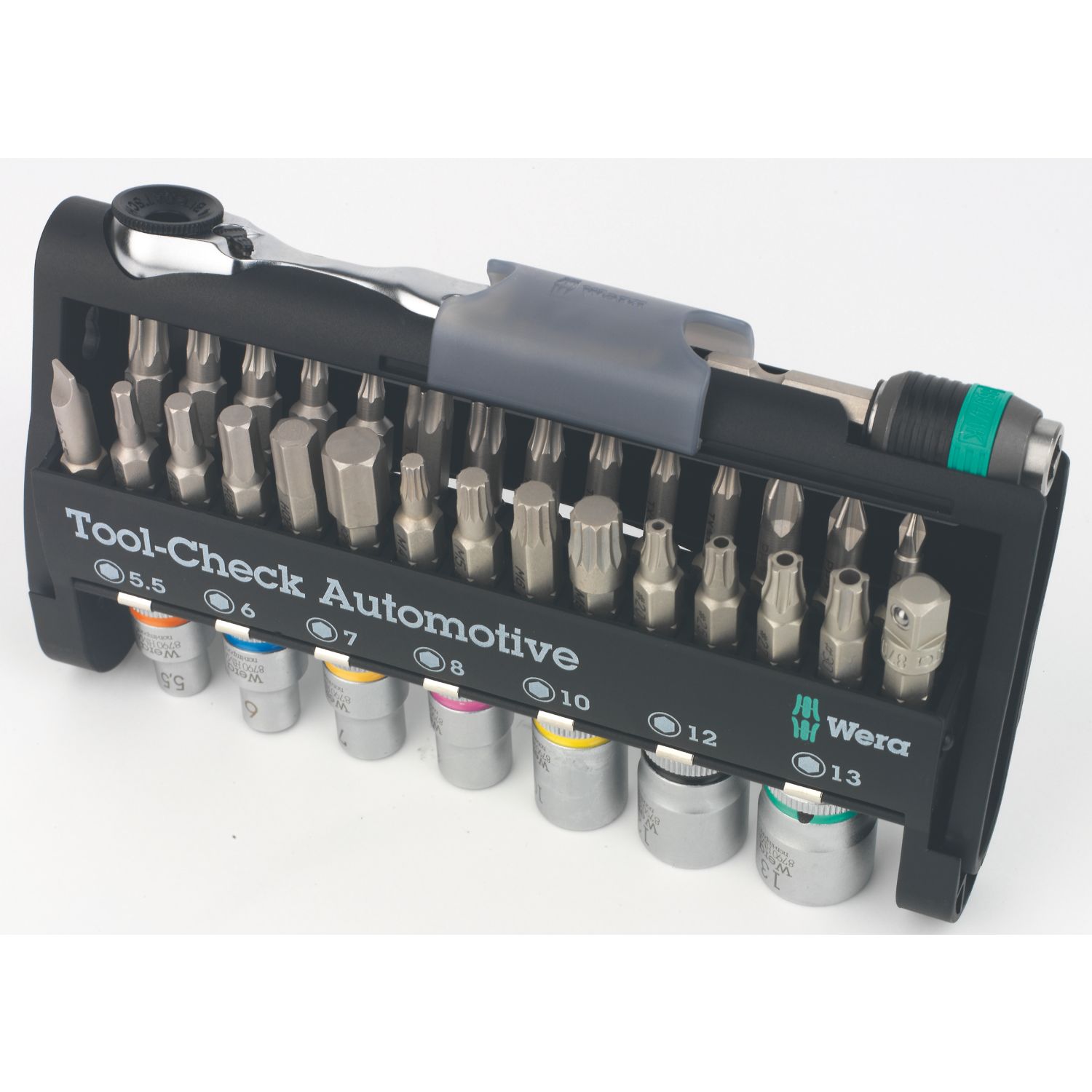 Wera Tool-Check Automotive 1 1/4" Drive Ratchet & Accessory Set 38 Pcs (959FU)