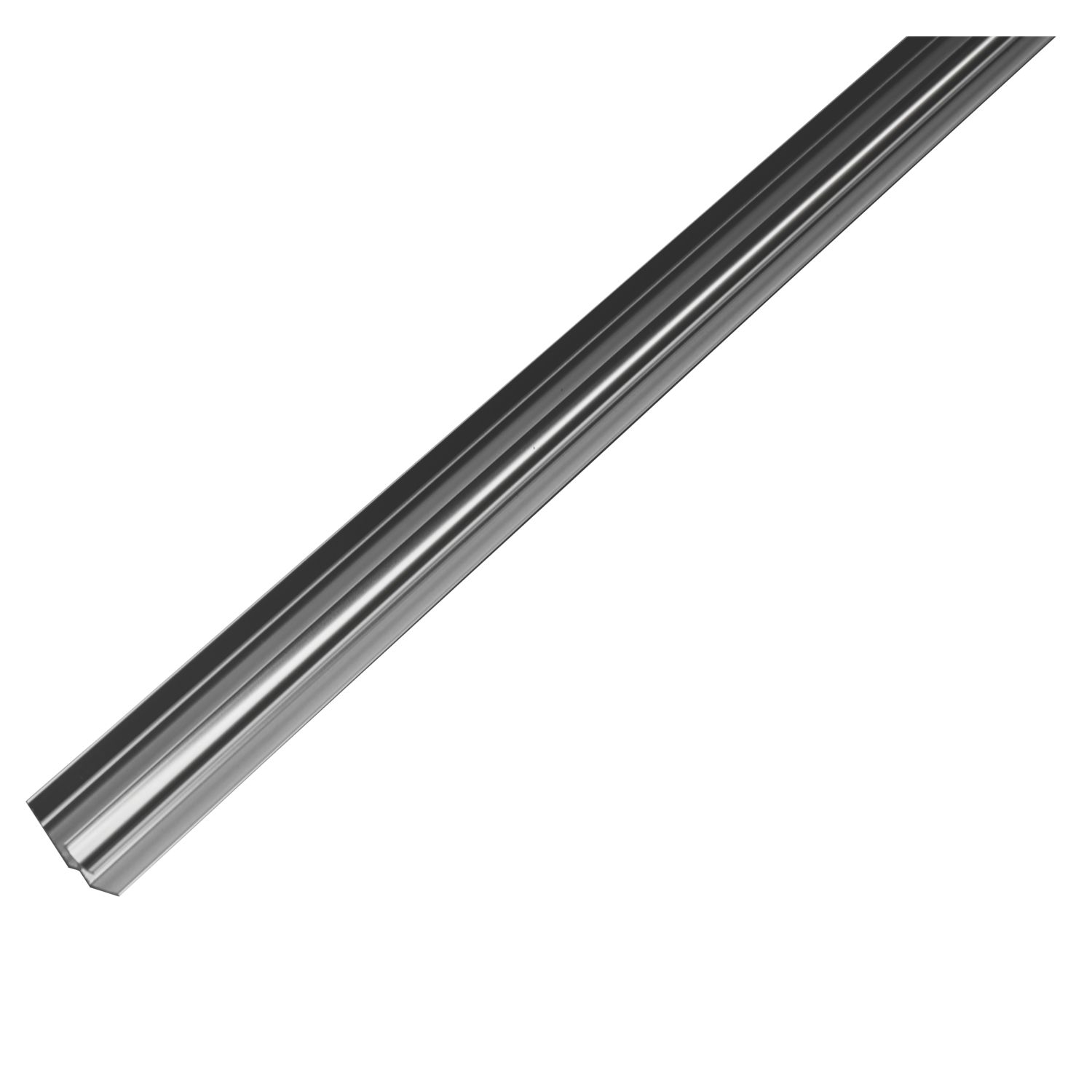 Splashwall Internal Corner Polished Silver 2420mm x 4mm (959GX)