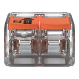 Wago 221-612 41A 2-Way Lever Connectors 50 Pack