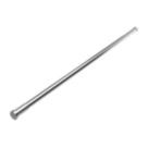Croydex Tube Shower Rail Aluminium Chrome 1410-2600mm