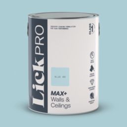 LickPro Max+ 5Ltr Blue 08 Eggshell Emulsion  Paint