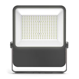 4lite  Outdoor LED Floodlight Black 200W 23000lm