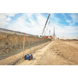 Bosch GRL 600 CHV 18V 1 x 4.0Ah Li-Ion ProCORE18V Red Self-Levelling Rotary Laser Level With Receiver