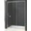Triton Fast Fix Framed Rectangular Sliding Shower Door Chrome 1400mm x 1900mm
