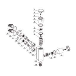 Genoa Douche Spray & Valve Chrome