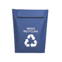 Essentials  160Ltr "Mixed Recycling" Aisle Sack Blue