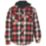 Hard Yakka Quilted Flannel  Shacket Red Large 40" Chest