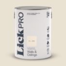 LickPro  5Ltr White RAL 9001 Vinyl Matt Emulsion  Paint