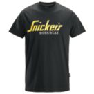 Snickers 2586 Short Sleeve T-Shirt Black 2X Large 52" Chest