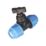 FloPlast MDPE Stop Cock 32mm x 32mm