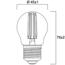 Sylvania TOLEDO PLATINUM E27 GLS LED Light Bulb  1535lm 7.3W