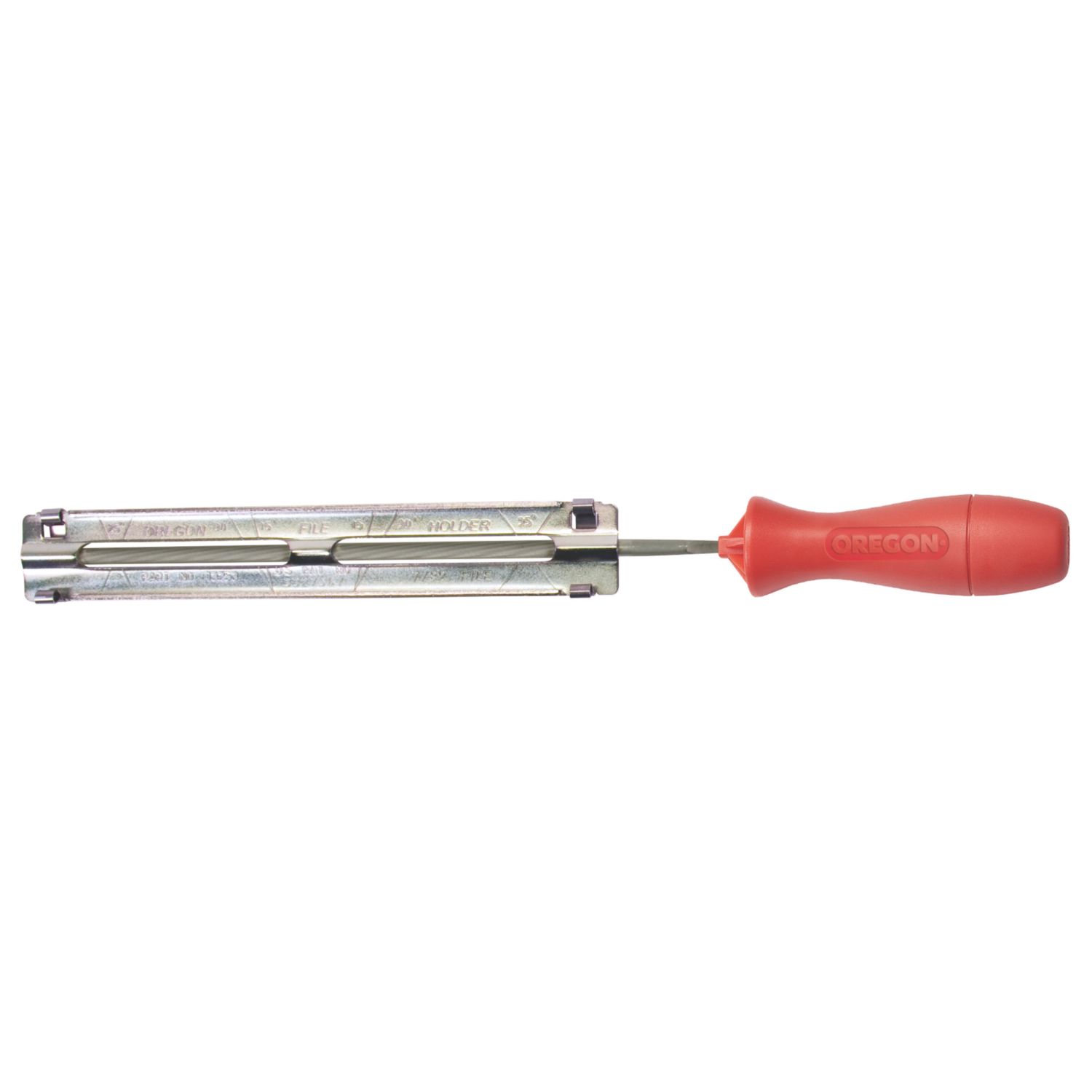 Oregon 4.8mm (3/16") Round Chain Sharpening File & Guide (9602V)