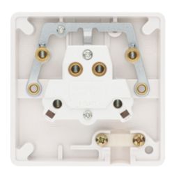 Crabtree Capital 20A 1-Gang DP Washing Machine Switch White