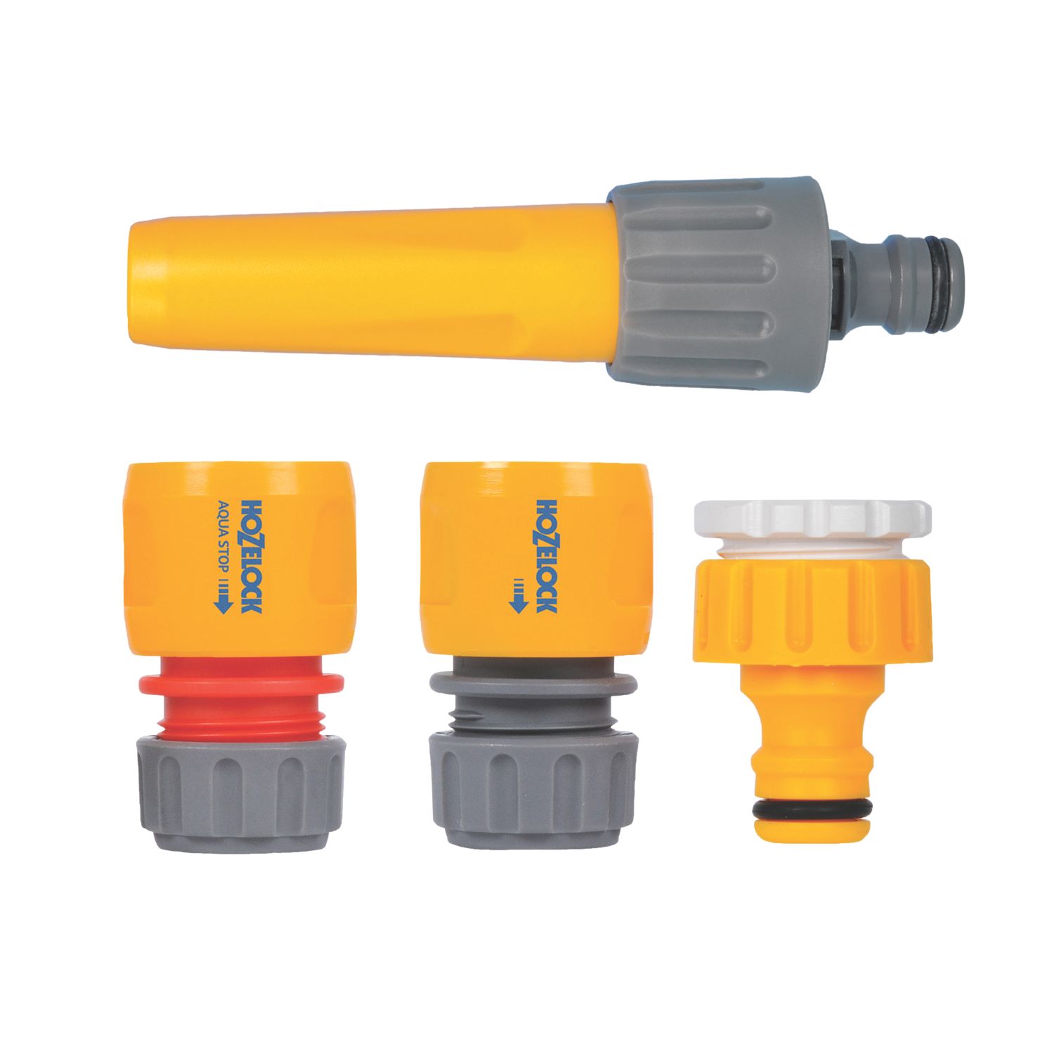 Hozelock Sprayer & Hose Fittings Starter Kit 4 Pieces (9607R)