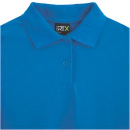 Pro RTX  Womens Polo Shirt Sapphire Blue Size 18