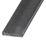 Essentials Black Flat Profile 1m x 25mm x 4mm