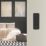Varilight  10A 1-Gang 2-Way Light Switch  Matt Black