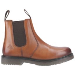 Amblers Wells Size 10  Tan  Non Safety Dealer Boots