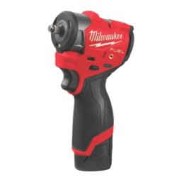 Milwaukee M12 FSCIWF38-252X FUEL 12V 2 x 2.5Ah Li-Ion RedLithium High Output Brushless Cordless Impact Wrench