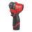 Milwaukee M12 FSCIWF38-252X FUEL 12V 2 x 2.5Ah Li-Ion RedLithium High Output Brushless Cordless Impact Wrench