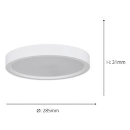 Eglo Idun-E LED Ceiling Light White 17W 2000lm
