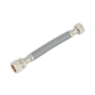 Flomasta Straight Flexible Compression Hose 15mm x 1/2" x 150mm