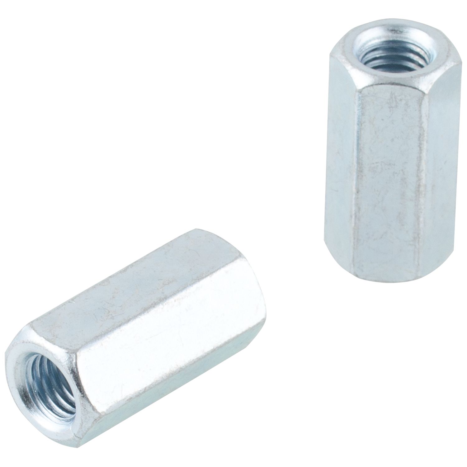 Easyfix Carbon Steel Threaded Rod Connecting Nuts M12 10 Pack (960GX)