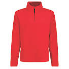 Regatta Micro Zip Neck Fleece Classic Red XXX Large 50" Chest