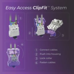 Luceco FType Ultra Regressed Fixed  Fire Rated LED Downlight CCT Colour Change  White 4-6W 710/725/750/745lm