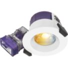 Luceco FType Ultra Regressed Fixed  Fire Rated LED Downlight CCT Colour Change  White 4-6W 710/725/750/745lm