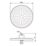 Ideal Standard Alu+ Fixed Rain Shower Head Silk Black 260mm