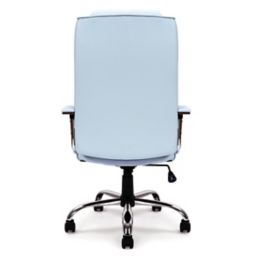 Nautilus Designs Westminster  High Back Executive Chair Silver