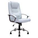 Nautilus Designs Westminster  High Back Executive Chair Silver