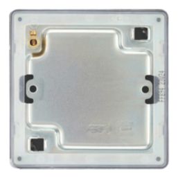 LAP  1-Gang Blanking Plate Matt Black