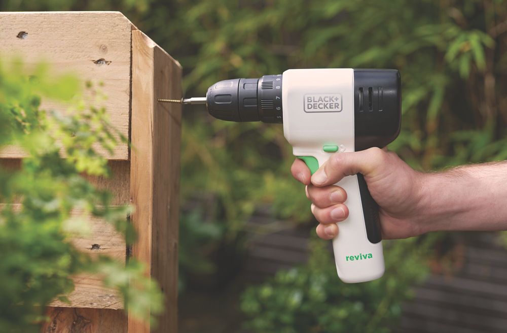 Black Decker Reviva REVDD12C GB 12V 1 x 1.5Ah Li Ion Cordless Drill Driver