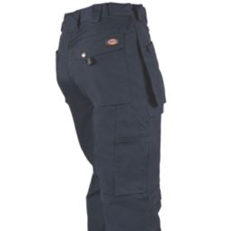 Dickies Eisenhower Multi-Pocket Trousers Navy Blue 34" W 30" L