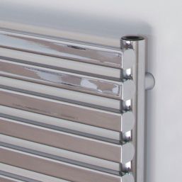 Towelrads 750mm x 500mm 808BTU Chrome Flat Designer Towel Radiator