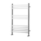 Towelrads 750mm x 500mm 808BTU Chrome Flat Designer Towel Radiator
