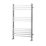 Towelrads 750mm x 500mm 808BTU Chrome Flat Designer Towel Radiator
