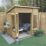 Forest Oakley 7' x 5' (Nominal) Pent Timber Summerhouse with Base